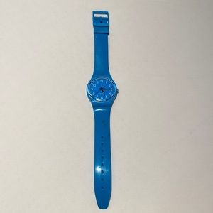 Blue Swatch Watch